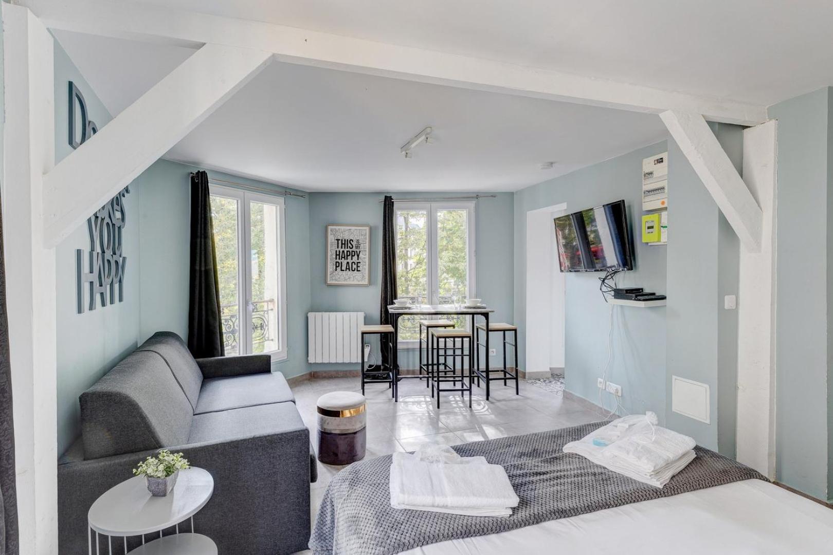 146 Suite Philippe - Charmant Appartement A Париж Екстериор снимка