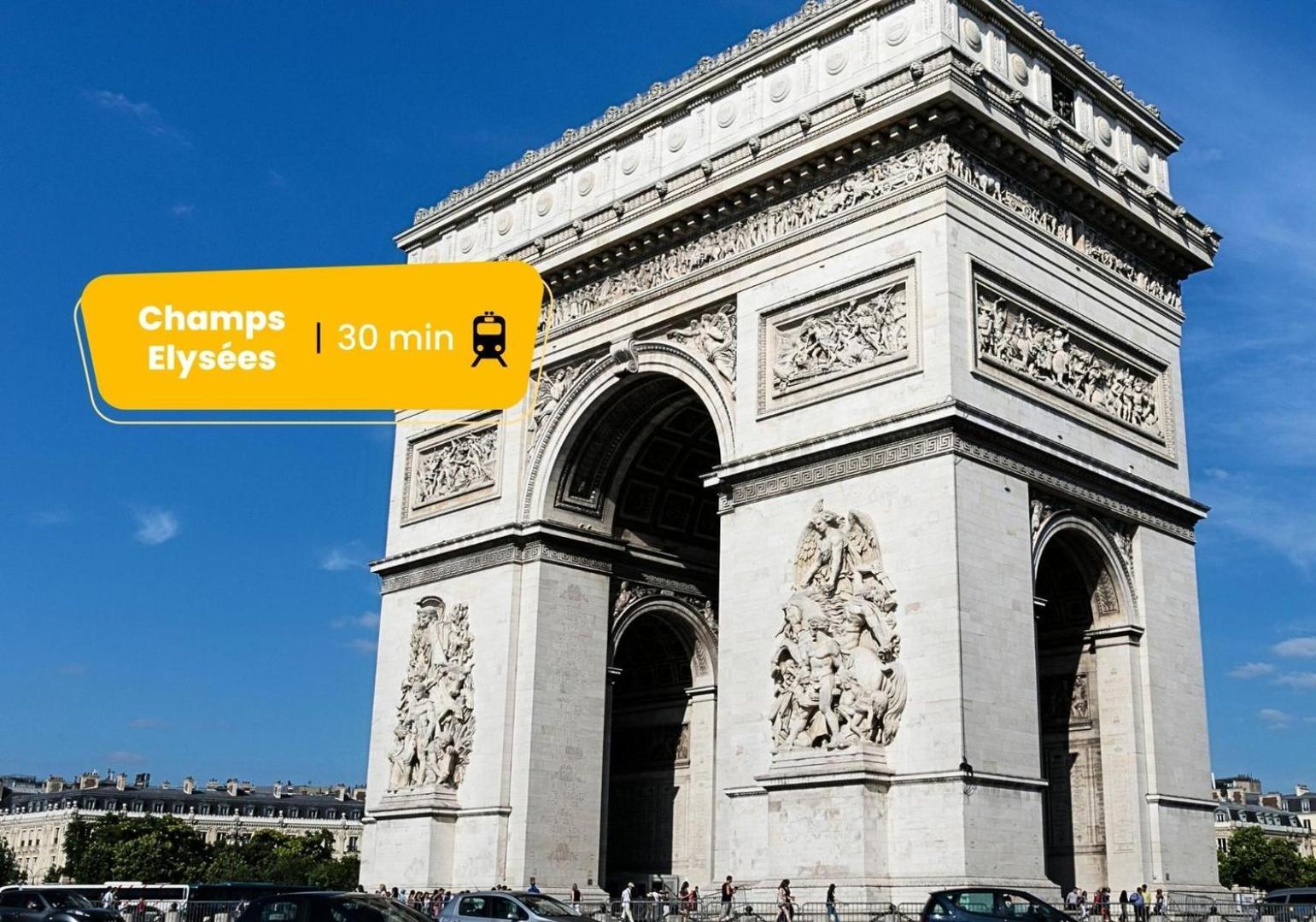 146 Suite Philippe - Charmant Appartement A Париж Екстериор снимка